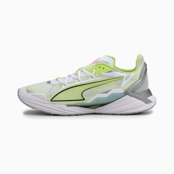 UltraRide ProFoam Men's Running Shoes, Puma White-Fizzy Yellow, extralarge-IND