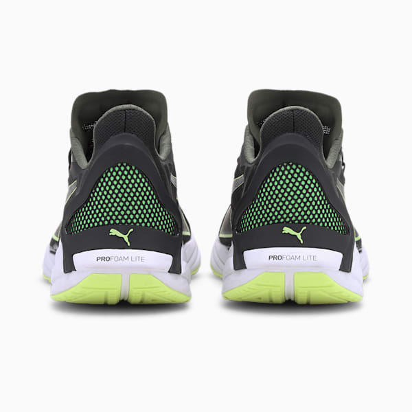 UltraRide ProFoam Men's Running Shoes, Puma Black-Elektro Green-Puma White, extralarge-AUS