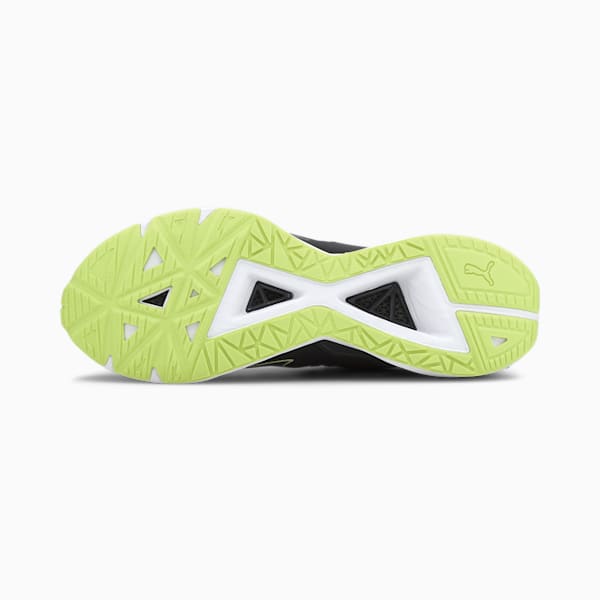 UltraRide Men's Running Shoes, Puma Black-Elektro Green-Puma White, extralarge