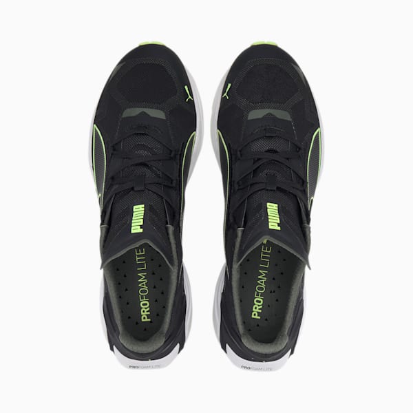 UltraRide ProFoam Men's Running Shoes, Puma Black-Elektro Green-Puma White, extralarge-IND