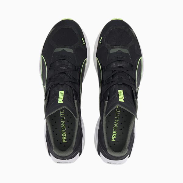 UltraRide Men's Running Shoes, Puma Black-Elektro Green-Puma White, extralarge