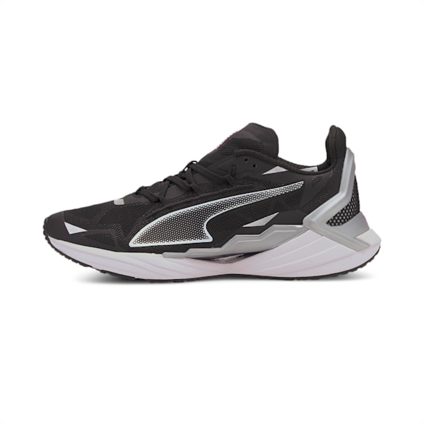 Ultraride Women's Running Shoes, Puma Black-Metallic Silver, extralarge-IND