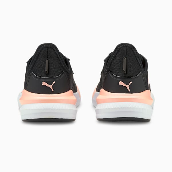Platinum Metallic Women's Training Shoes, Elektro Peach-Puma Black-Puma White, extralarge