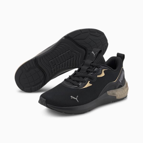 CELL Initiate Women's Training Shoes, Puma Black-Gold, extralarge