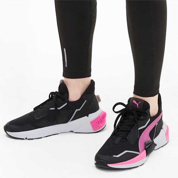 Tenis de entrenamiento para mujer Provoke XT, Puma Black-Luminous Pink-Puma White, extralarge