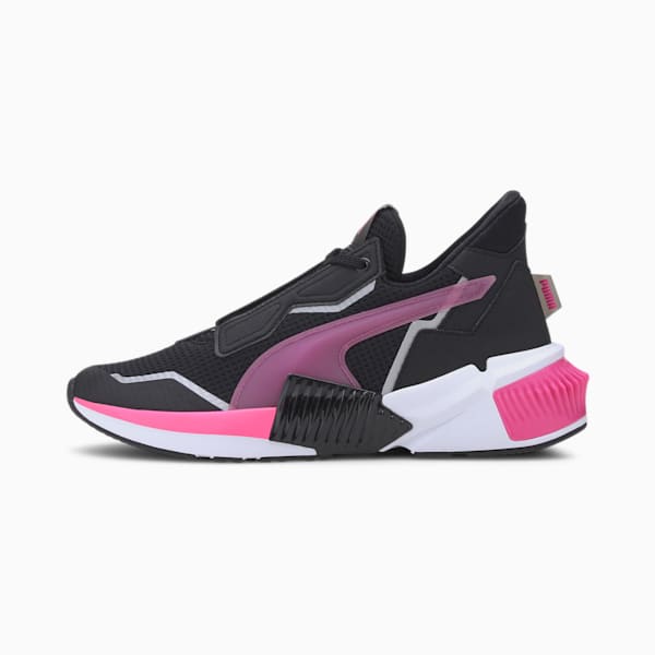 Tenis de entrenamiento para mujer Provoke XT, Puma Black-Luminous Pink-Puma White, extralarge