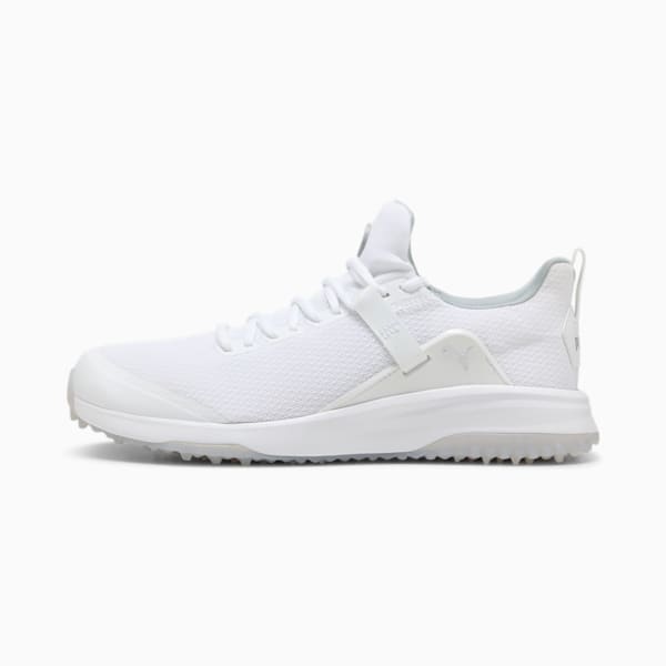 ゴルフ フュージョン EVO スパイクレス シューズ, Puma White-Quarry, extralarge-JPN