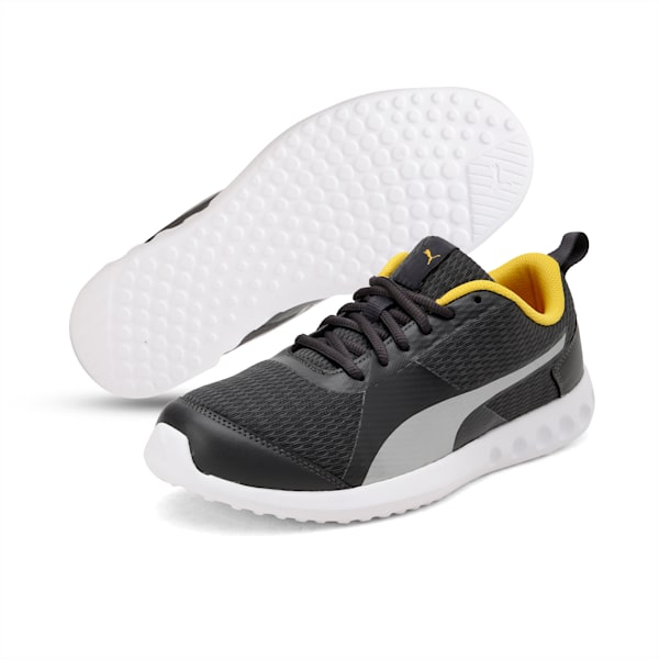 Xyork MU Men's Running Shoes, Asphalt-Silver, extralarge-IND