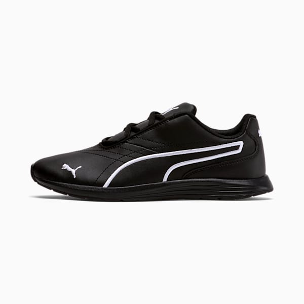 Chaussures à lacets Ella Femme, Puma Black-Puma White, extralarge