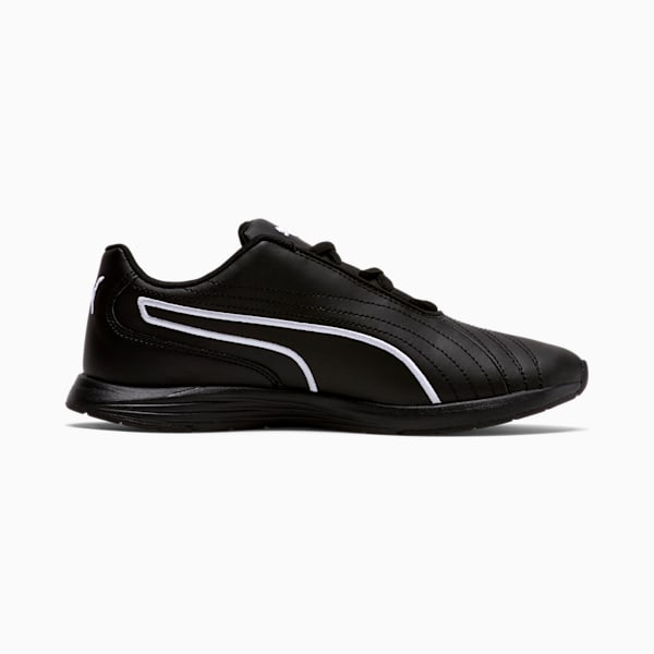 Zapatos para mujer Ella con agujetas, Puma Black-Puma White, extralarge