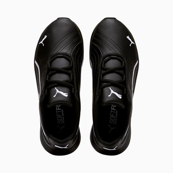 Zapatos para mujer Ella con agujetas, Puma Black-Puma White, extralarge
