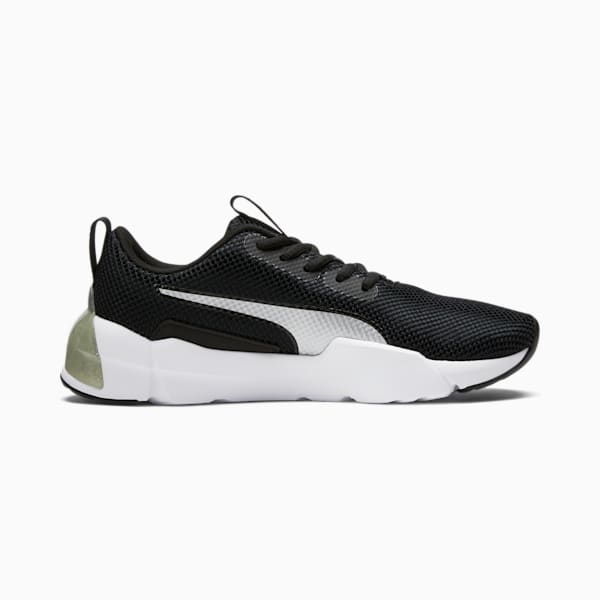 CELL Vorto Gleam Women's Sneakers, Puma Black-Metallic Silver, extralarge