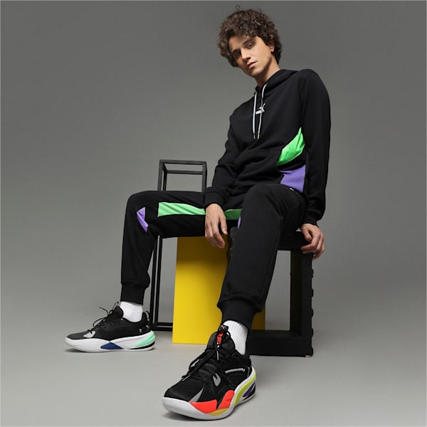 RS-Dreamer Unisex Basketball Shoes, Puma Black-Nrgy Red, extralarge-IND