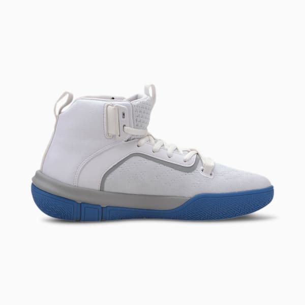 Legacy Madness Basketball Shoes JR, Puma White-Strong Blue, extralarge