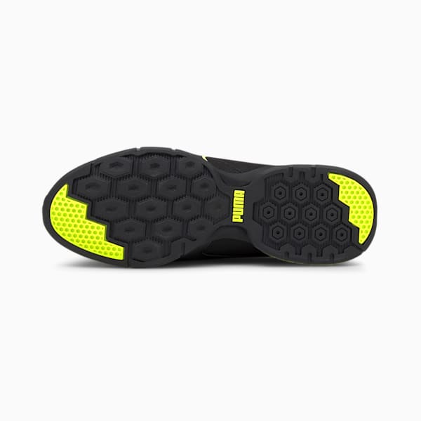 Cell Valiant Men's Running Shoes, Puma Black-Yellow Alert, extralarge-IND