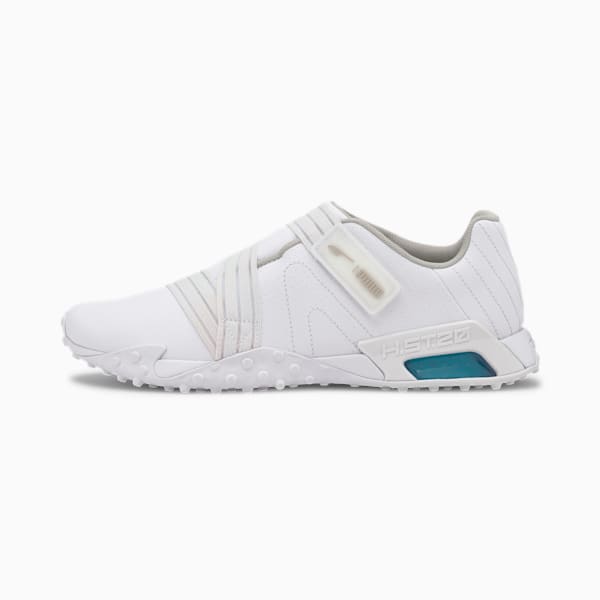 Puma white strap shoes discount