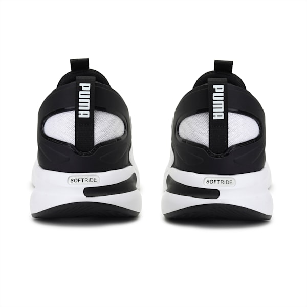 SOFTRIDE Rift Kid's Running Shoes, Puma White-Puma Black, extralarge-IND