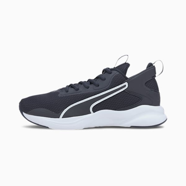 SoftRide Rift Running Shoes JR, Peacoat-Puma White, extralarge