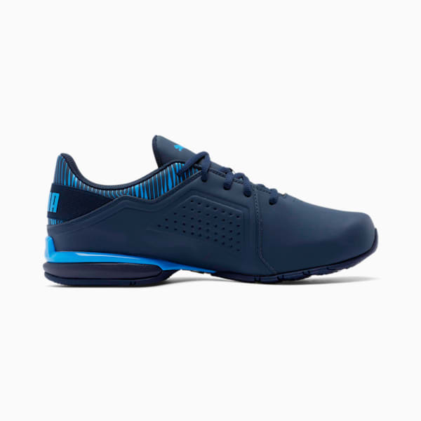 Viz Runner Graphic Men's Sneakers, Peacoat-Palace Blue, extralarge