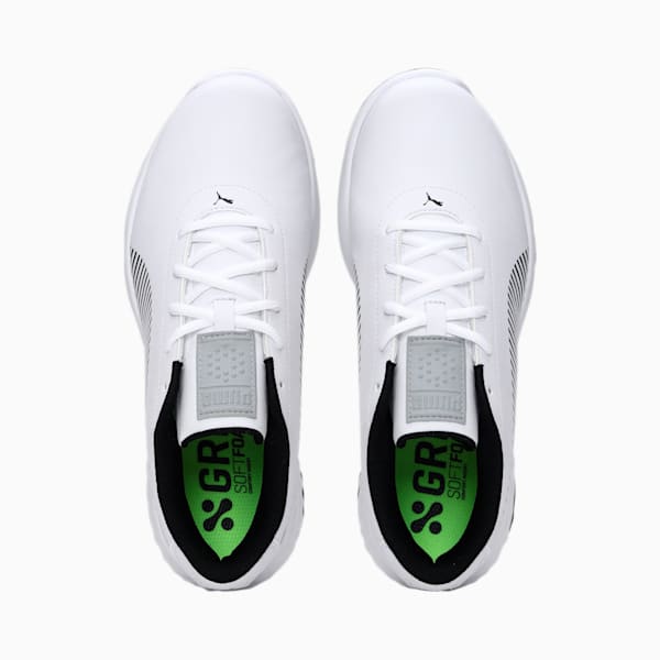 Grip Fusion Pro Men's Golf Shoes, Puma White-Puma Black, extralarge-IND