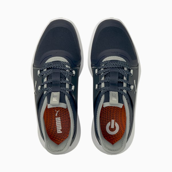 ゴルフ イグナイト FASTEN8 ウィメンズ スパイクレス シューズ, Navy Blazer-Puma Silver-High Rise, extralarge-JPN