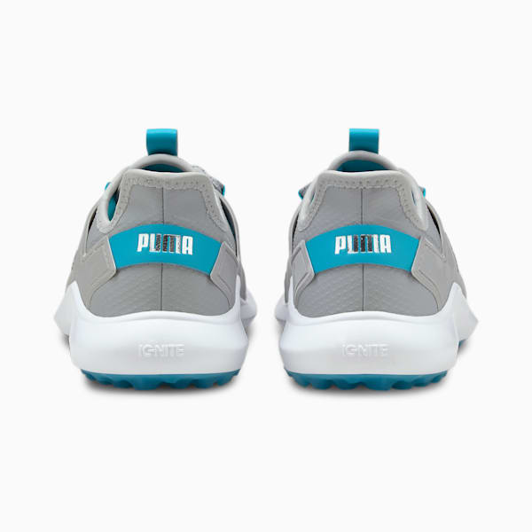 ゴルフ イグナイト FASTEN8 ウィメンズ スパイクレス シューズ, High Rise-Puma Silver-Scuba Blue, extralarge-JPN