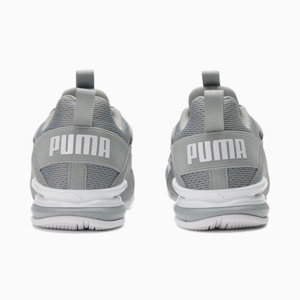 Axelion M Training Shoes JR, Quarry-Puma White, extralarge