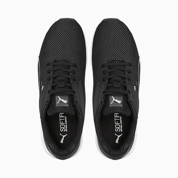 Comet 2 FS SoftFoam+ FIT+ Running Shoes, Puma Black-Puma White