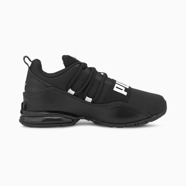 CELL Regulate Little Kids' Shoes, Puma Black-Puma White, extralarge