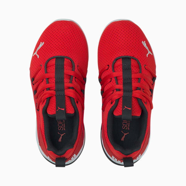 Chaussures Axelion Mesh Enfant, High Risk Red-Puma Black, extralarge