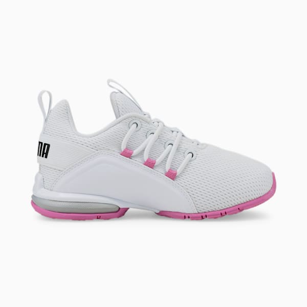 Axelion Mesh Little Kids' Shoes, Puma White-Opera Mauve, extralarge