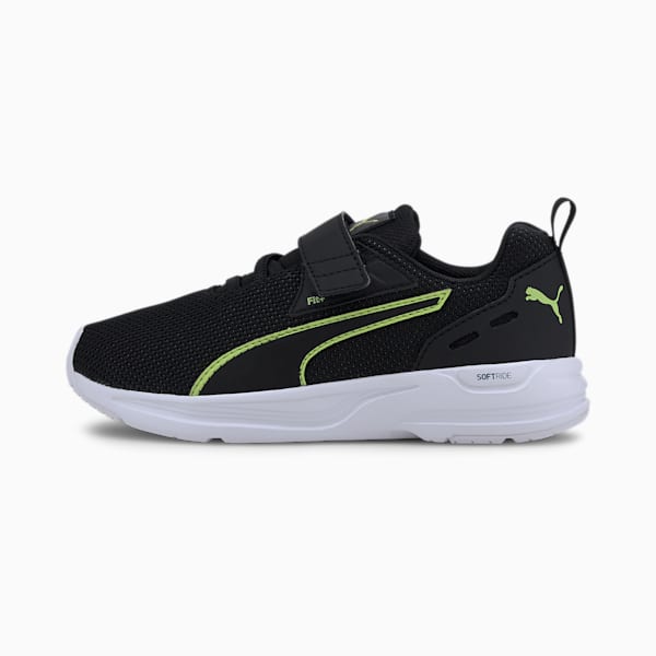 Comet 2 Kids’ Trainers, Puma Black-Fizzy Yellow-Puma White, extralarge-IND
