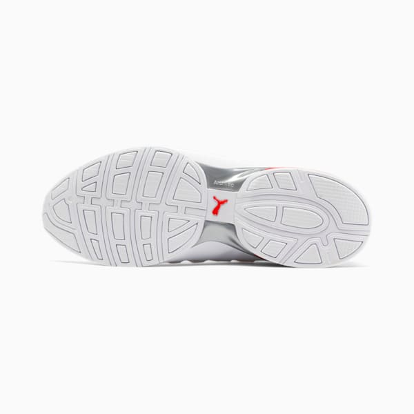 Momenta Ripstop Men's Training Shoes, Puma White-Metallic Silver-High Risk Red, extralarge