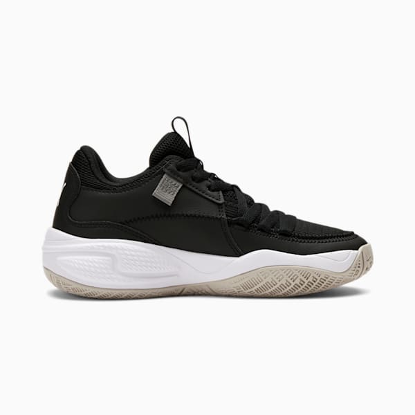 Court Rider Basketball Shoes JR, Puma Black-Puma White, extralarge