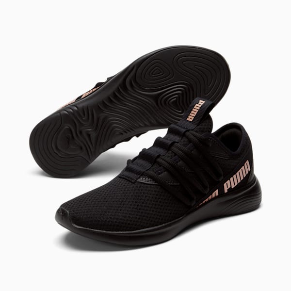 Souliers d'entraînement Star Vital Femme, Puma Black-Rose Gold, extralarge