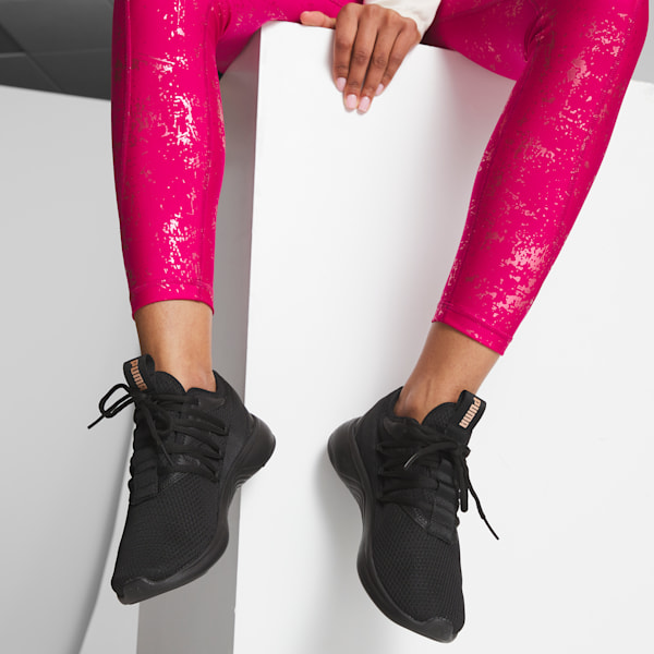 Souliers d'entraînement Star Vital Femme, Puma Black-Rose Gold, extralarge