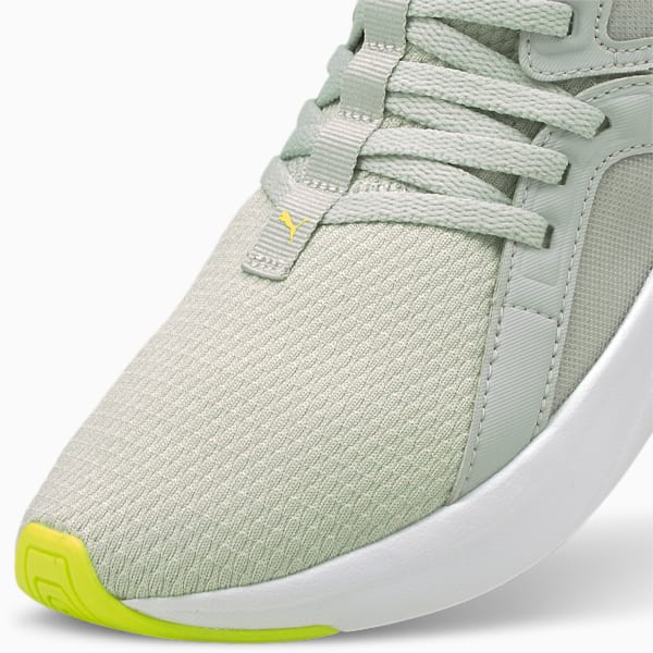 SoftRide Sophia Women's Running Shoes, Gray Violet-Yellow Glow, extralarge