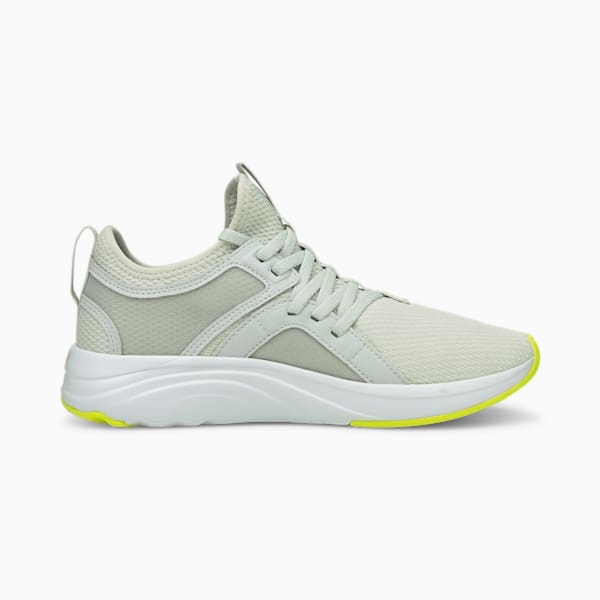 SoftRide Sophia Women's Running Shoes, Gray Violet-Yellow Glow, extralarge