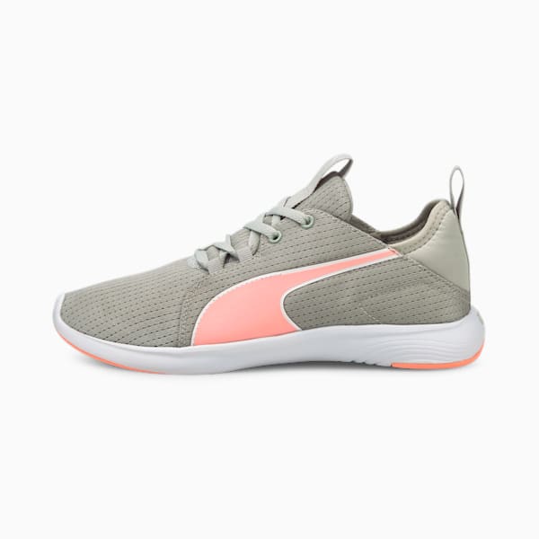 SOFTRIDE Vital Repel Women's Walking Shoes, Gray Violet-Elektro Peach-Puma White, extralarge-IND