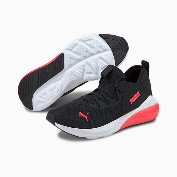 CELL Vive Women's Training Shoes, Puma Black-Ignite Pink, extralarge
