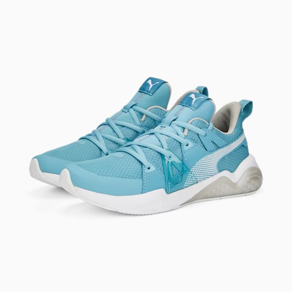 Cell Fraction Women's Running Shoes, Dusty Aqua-Puma White, extralarge-IND