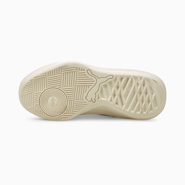Clyde All-Pro Basketball Shoes JR, Power Green-Puma White, extralarge