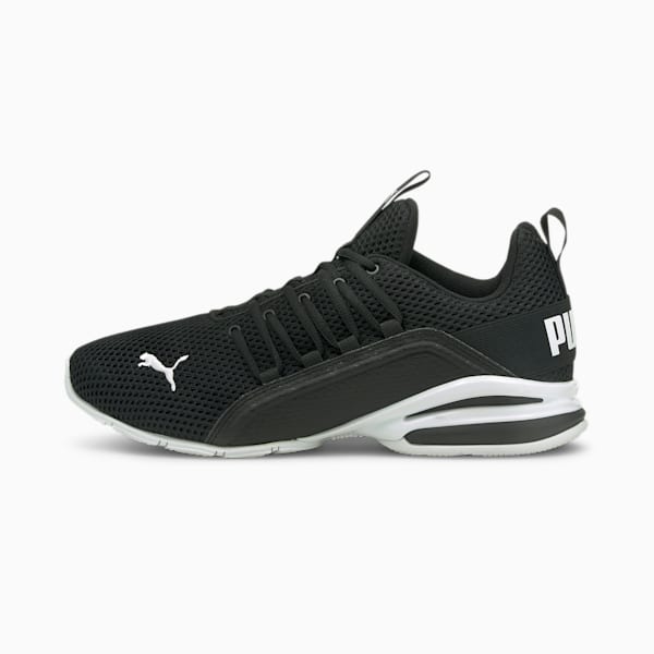Axelion Men's Running Shoes, Puma Black-Puma White, extralarge-IND