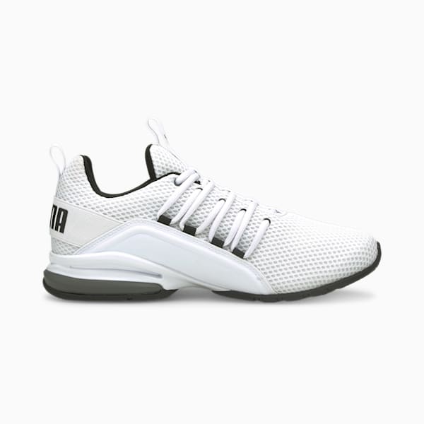 Axelion LS Men's Training Shoes, Puma White-CASTLEROCK, extralarge