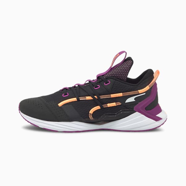 Ultra Triller Men's Running Shoes, Puma Black-Byzantium, extralarge