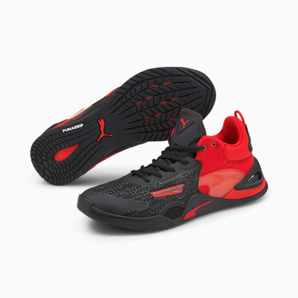 FUSE Training Shoes, Poppy Red-Puma Black, extralarge