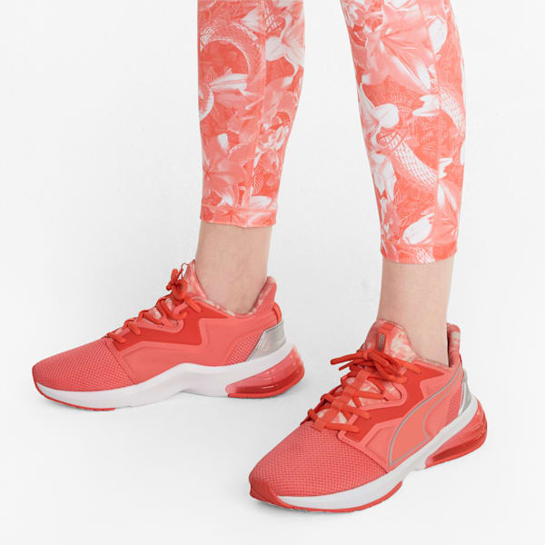 LVL-UP XT Untamed Floral Women's Training Shoes, Georgia Peach-Puma White, extralarge