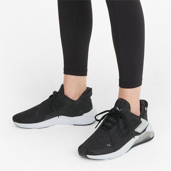 LQDCELL Method Untamed Women's Training Shoes, Puma Black-Puma Silver, extralarge