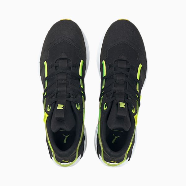 PUMA x FIRST MILE Ultra Triller Men's Running Shoes, Puma Black-Yellow Alert-Puma White, extralarge