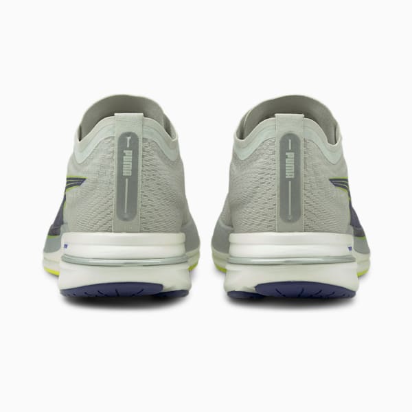 Tenis para correr Hombre Deviate Nitro, Gray Violet-Yellow Alert, extralarge